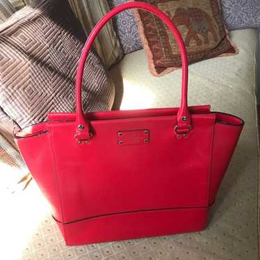 Kate Spade Authentic red leather purse