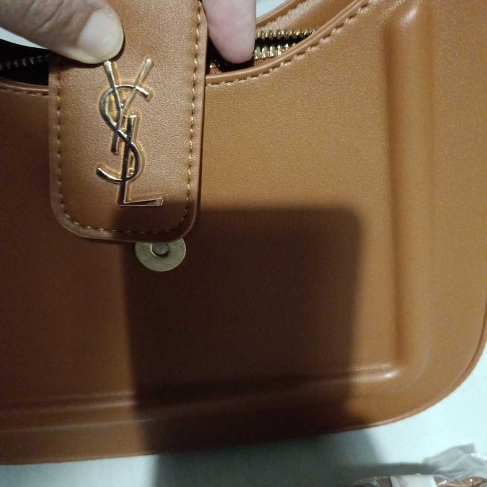 Non Signé / Unsigned Leather crossbody bag - image 10