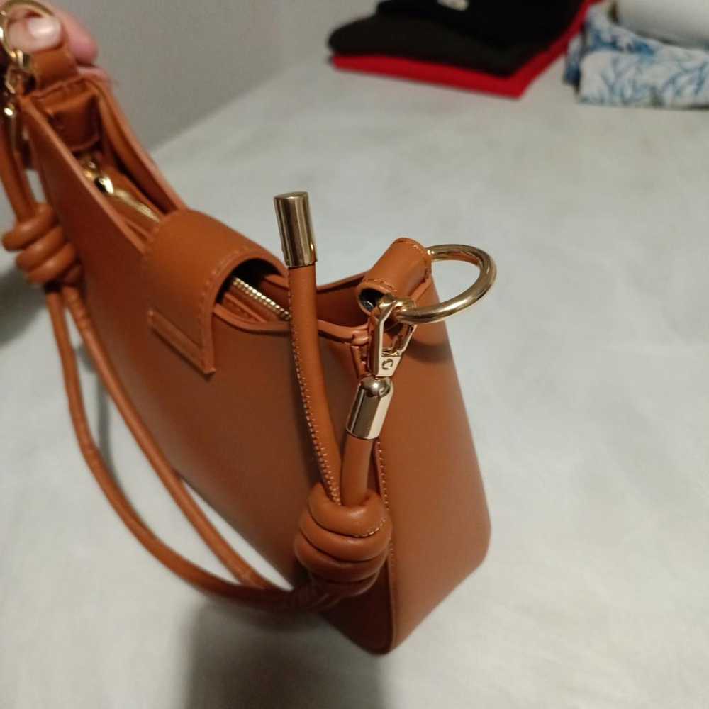 Non Signé / Unsigned Leather crossbody bag - image 5