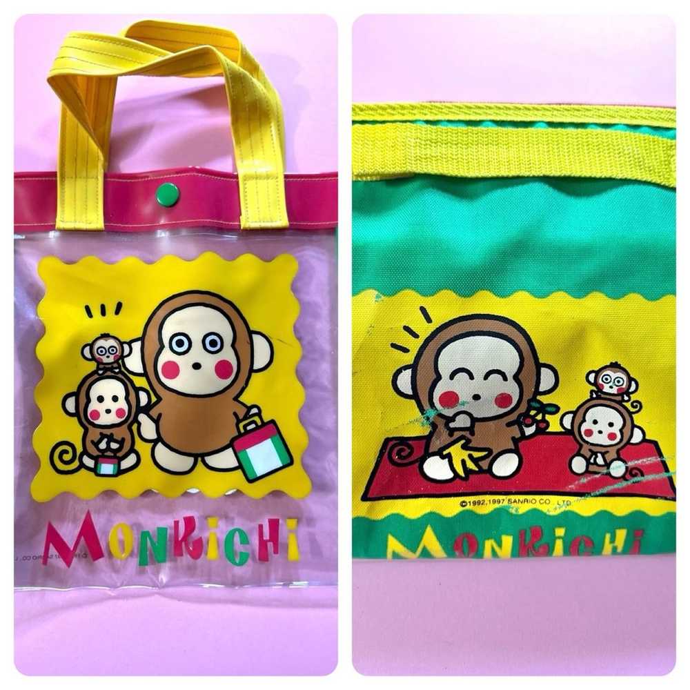 Vintage Sanrio Monkichi lot / bags - image 1