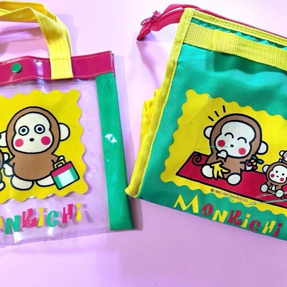 Vintage Sanrio Monkichi lot / bags - image 2