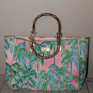 Lily Pulitzer Greydon Canvas Tote Bag - image 1