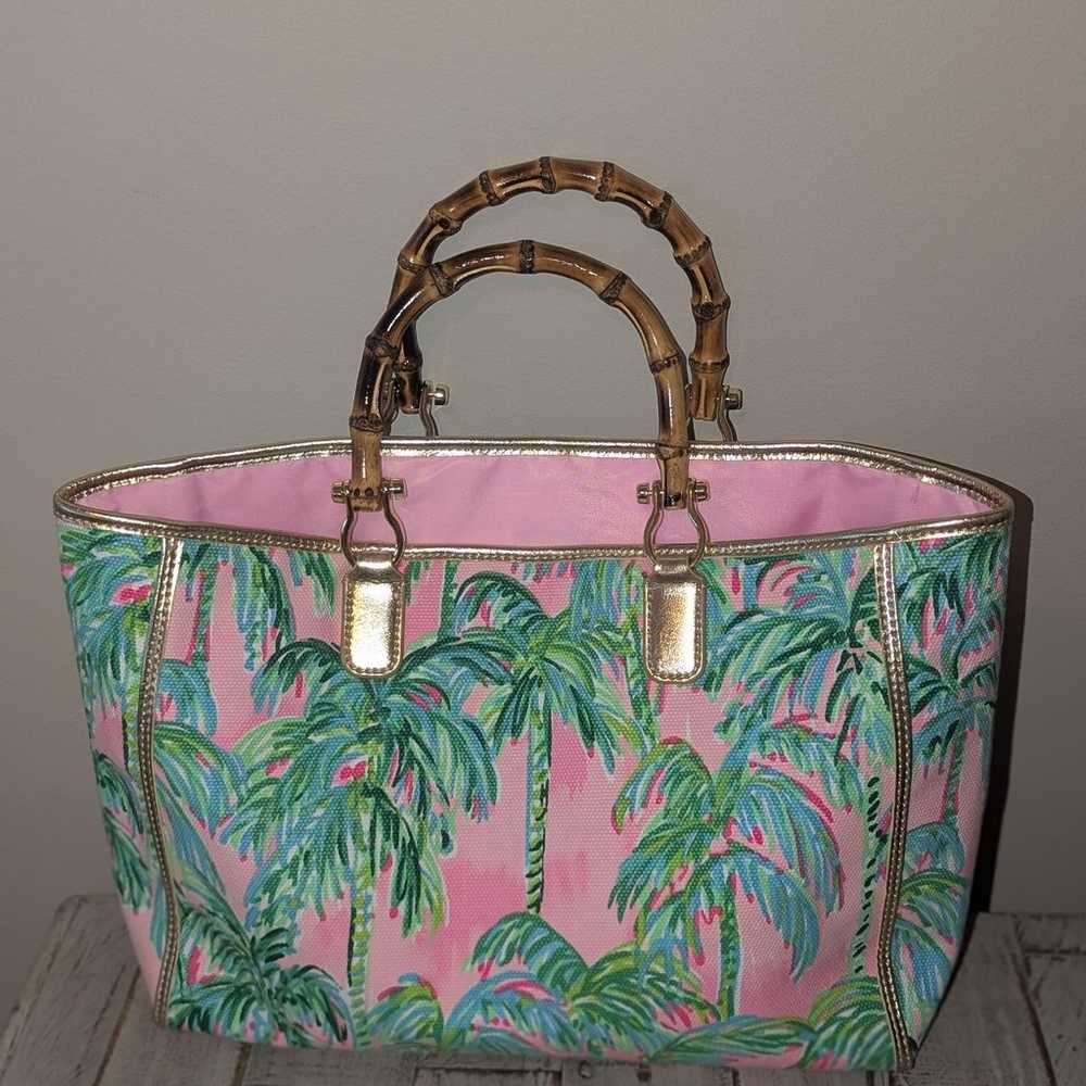 Lily Pulitzer Greydon Canvas Tote Bag - image 3