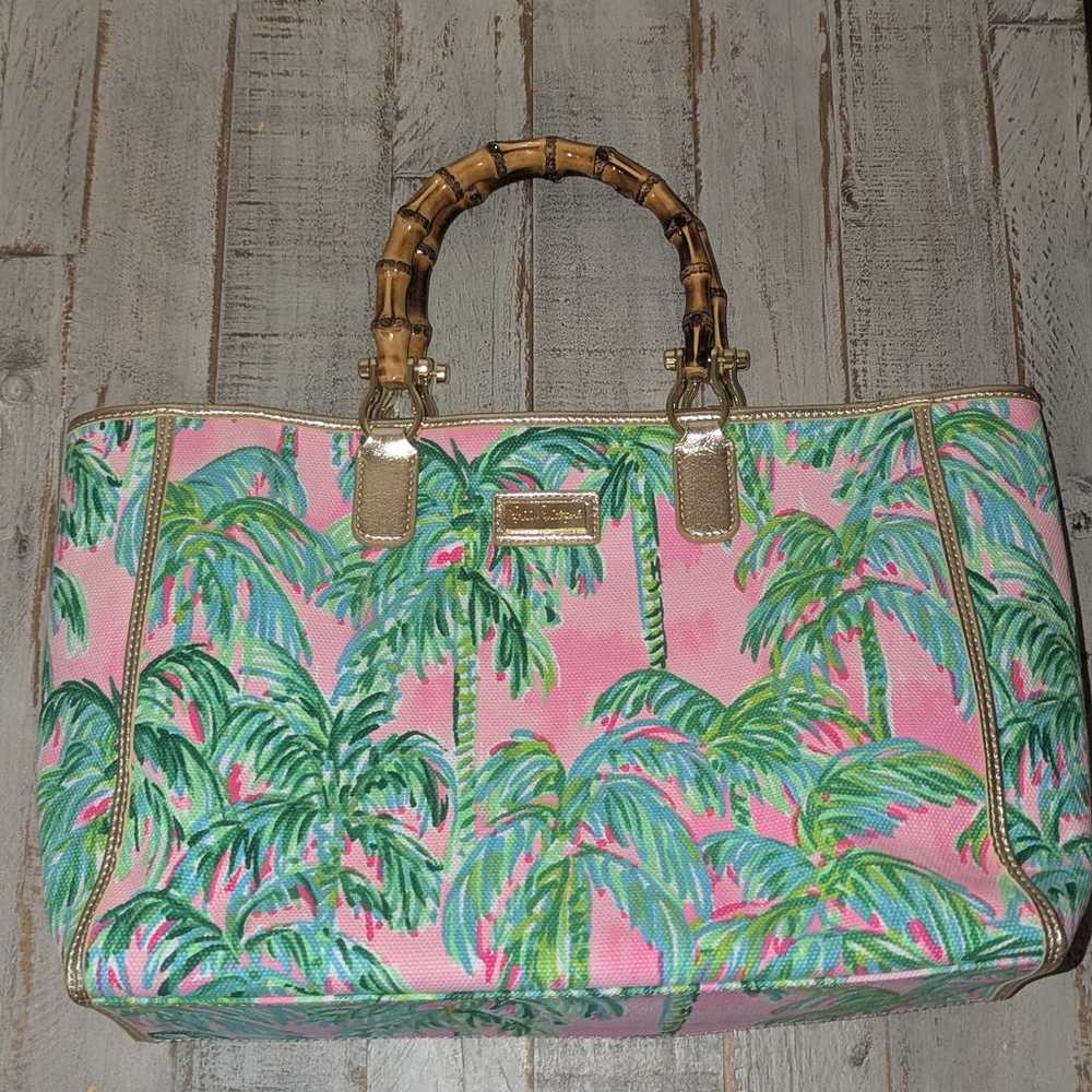 Lily Pulitzer Greydon Canvas Tote Bag - image 7