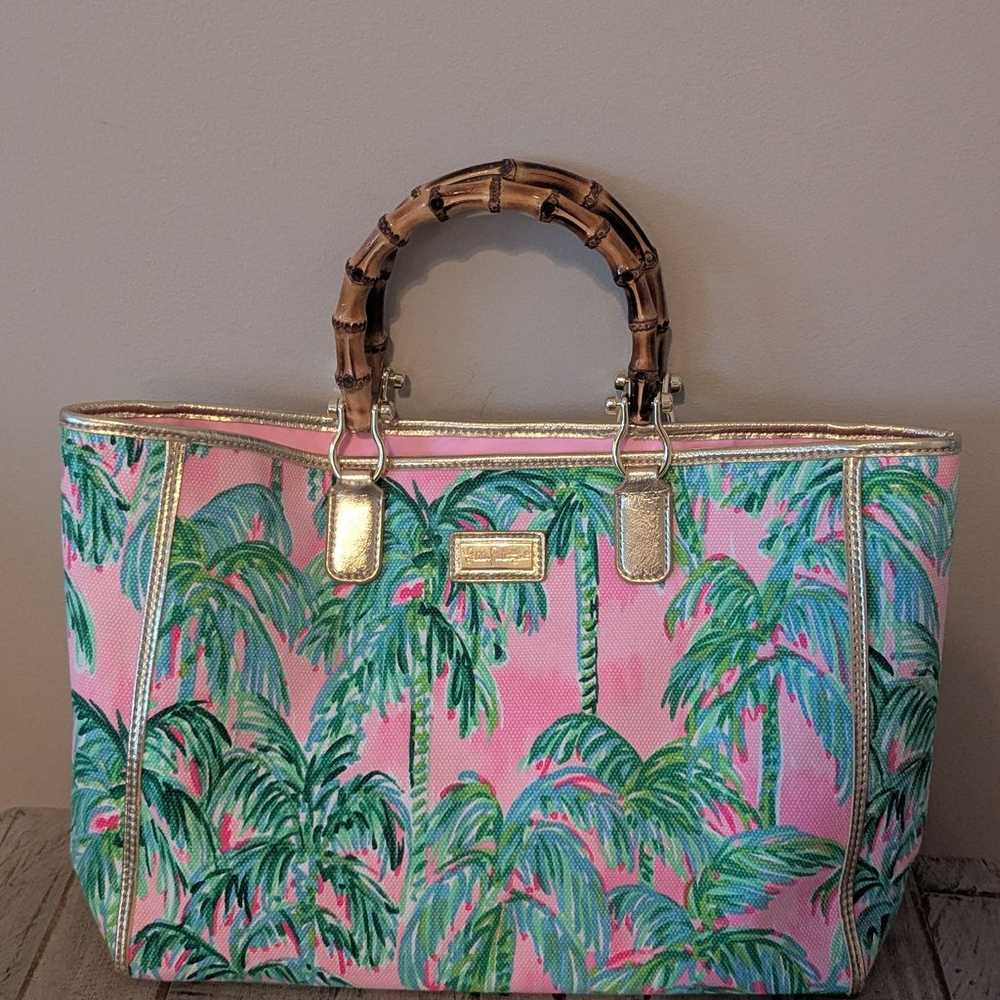 Lily Pulitzer Greydon Canvas Tote Bag - image 9