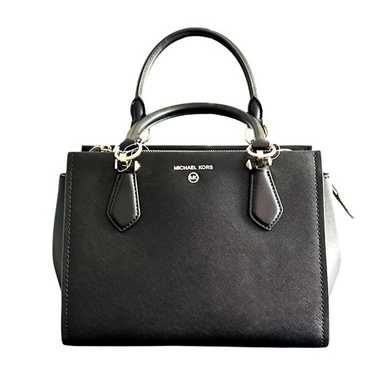 Michael Kors Marilyn Medium Saffiano Leather Satch