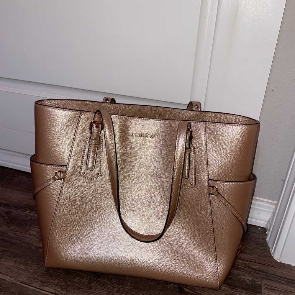 Michael Kors purse - Rose Gold - image 1