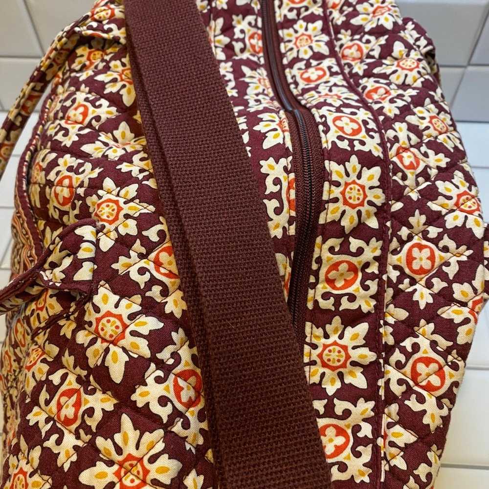 Vera Bradley Large Weekender Travel Bag - VINTAGE… - image 8