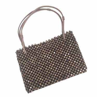 Other The Sak Brown Wooden Beaded Mini Handbag