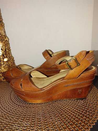 Frye Frye Carlie Wedge Size 10M