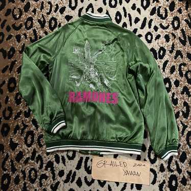 Hysteric Glamour RAMONES スカジャン Vintage 90s Hysteric Glamour X Ramones Satin Jacket - Etsy