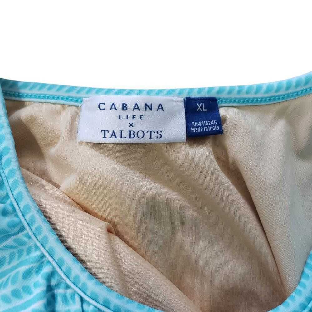 Designer CT360 Talbots Top & Swim Skirt XL - image 5