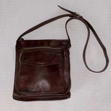 Fossil Leather Crossbody Bag