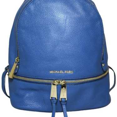 MICHAEL KORS RHEA ZIP BACKPACK MEDIUM CHAMBRAY BL… - image 1