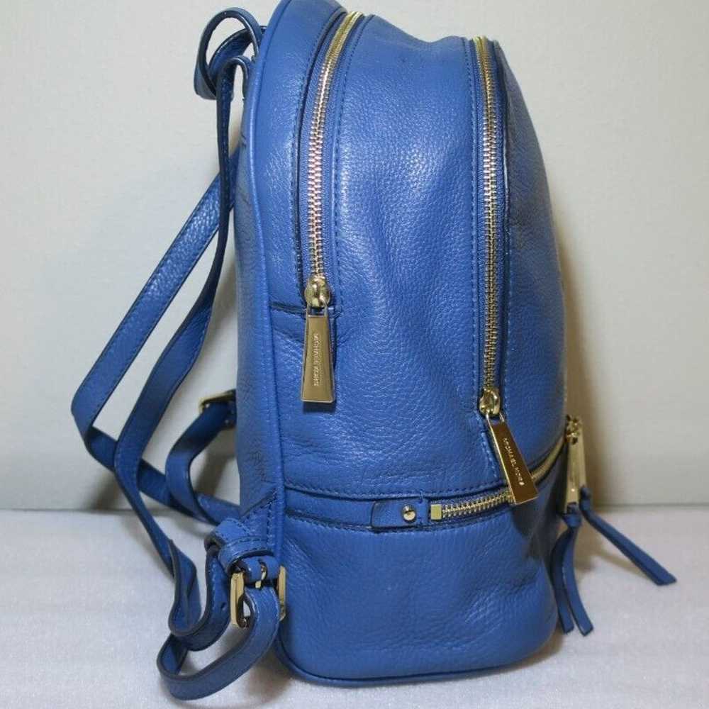 MICHAEL KORS RHEA ZIP BACKPACK MEDIUM CHAMBRAY BL… - image 3