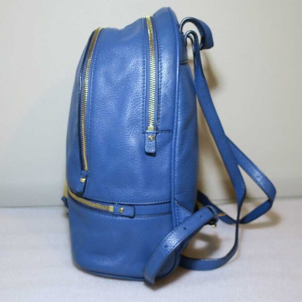 MICHAEL KORS RHEA ZIP BACKPACK MEDIUM CHAMBRAY BL… - image 4