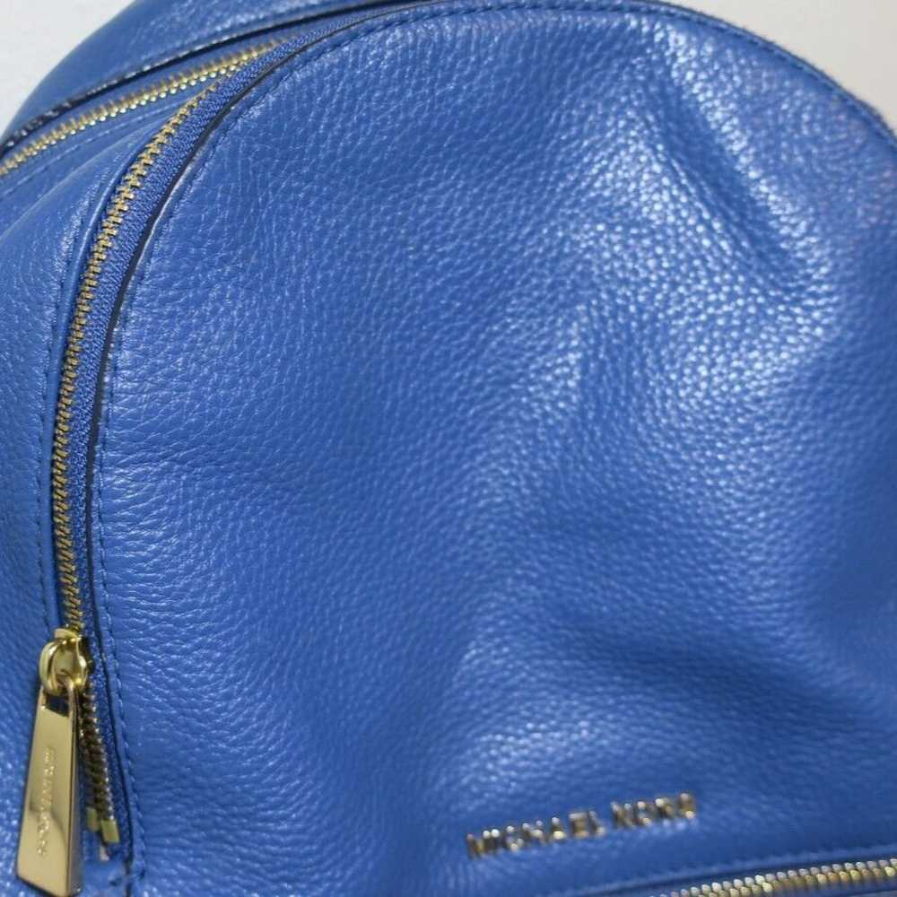 MICHAEL KORS RHEA ZIP BACKPACK MEDIUM CHAMBRAY BL… - image 7