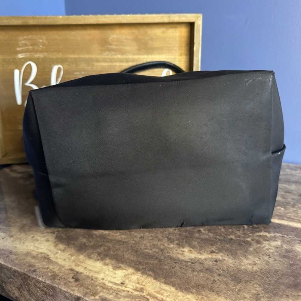 Longchamp Black Nylon and Leather Small Le Pliage… - image 6