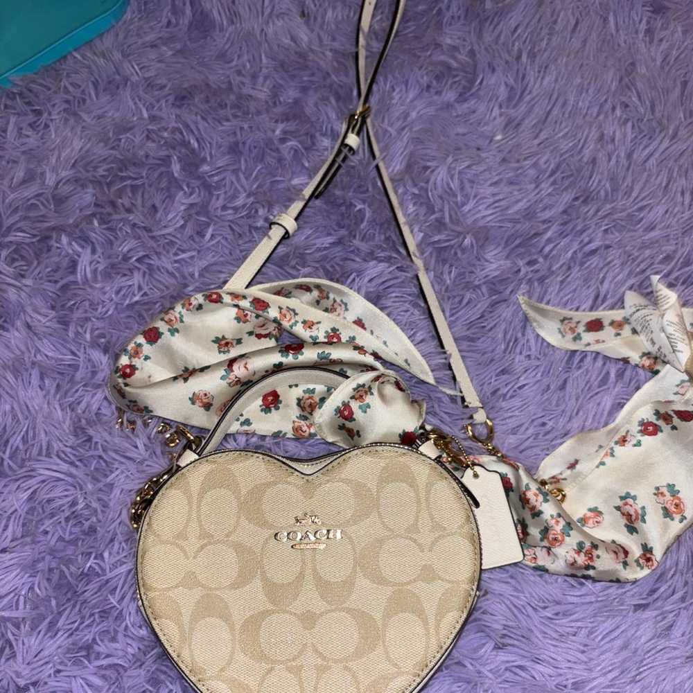 Coach Heart CrossBody - image 1