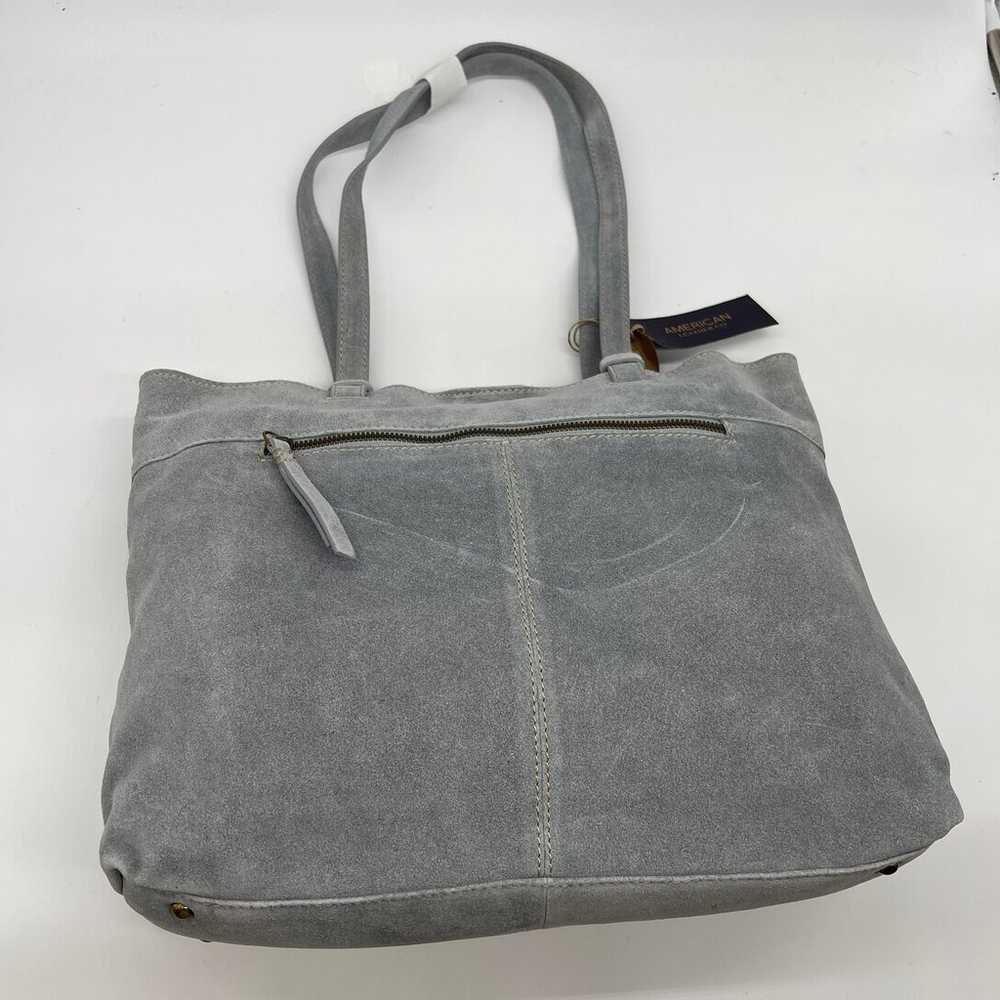 American Leather Co. Womens Handbag Mercer Suede … - image 3