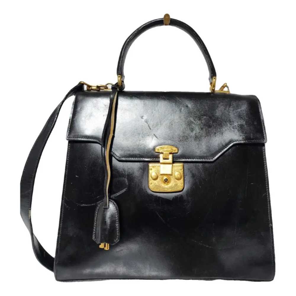 Gucci Lady Lock patent leather satchel - image 1