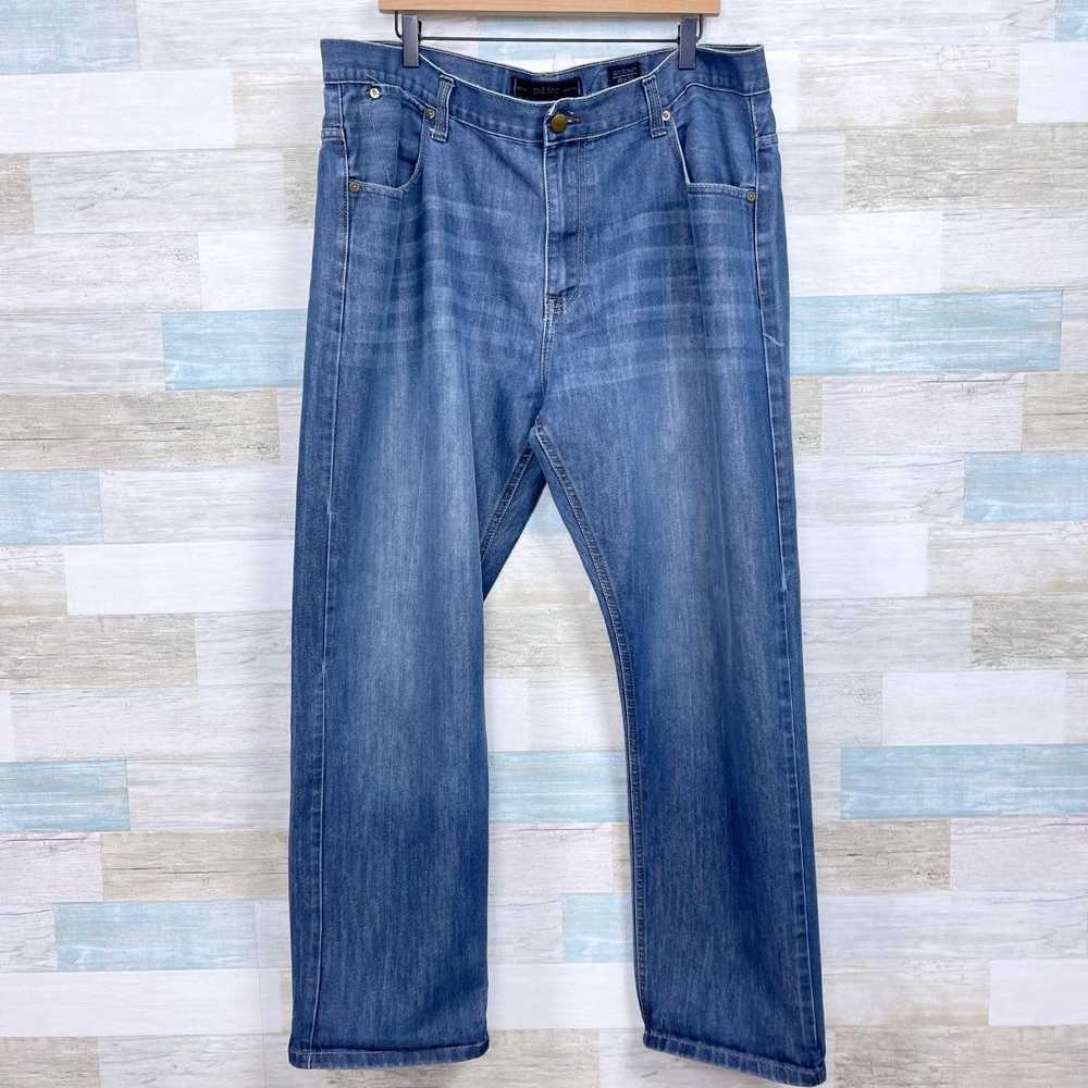 Pd&C PD&C Slim Straight Leg Jeans Blue Dark Mens … - image 1