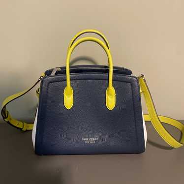 Kate spade knott colorblocked medium satchel