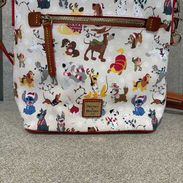 Dooney and Bourke Disney Christmas Dogs Crossbody - image 1