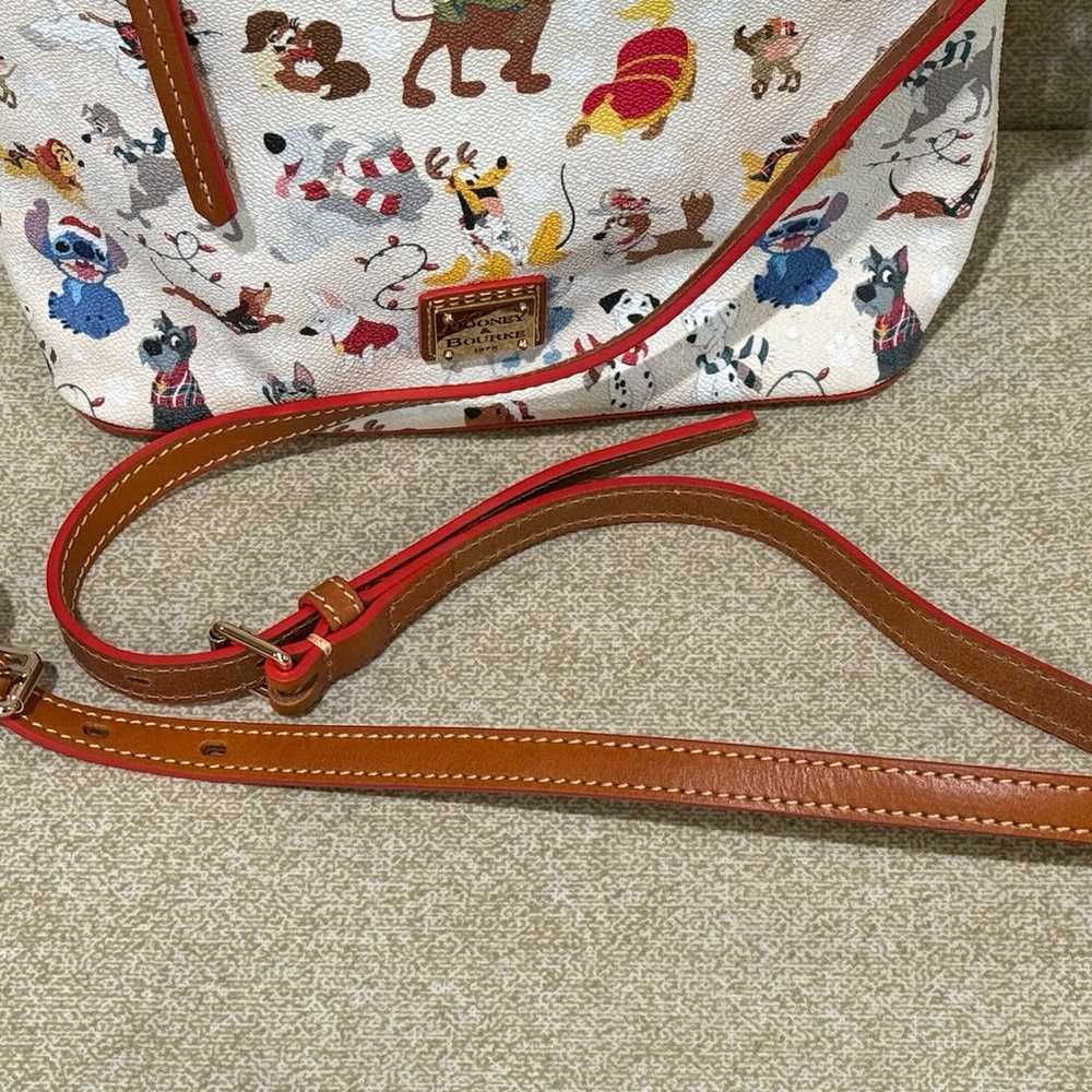 Dooney and Bourke Disney Christmas Dogs Crossbody - image 4