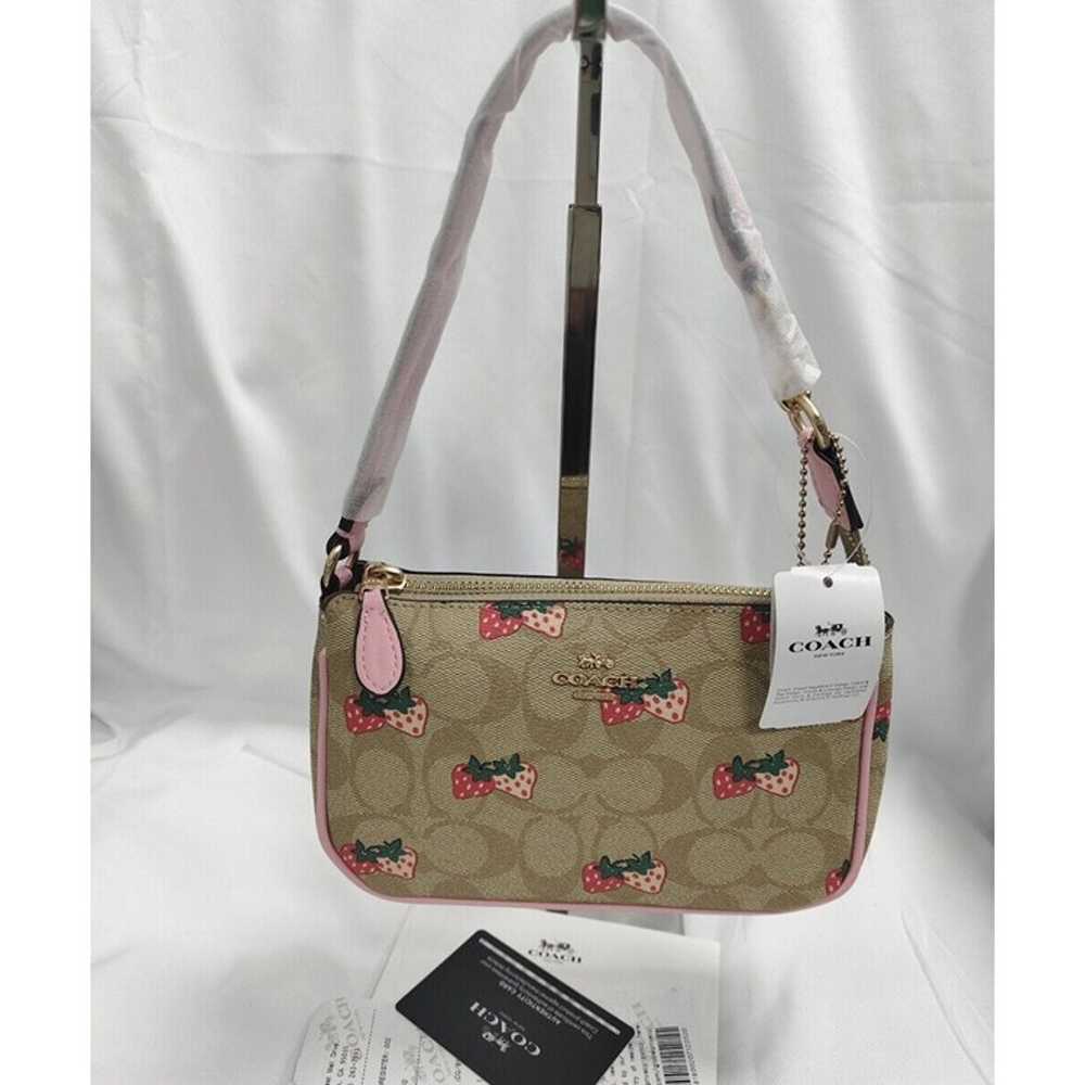 Coach Nolita Women shoulder bag handbag canvas wi… - image 1