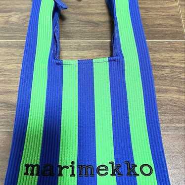 Marimekko Knit Bag Tote Stripe Tote Bag