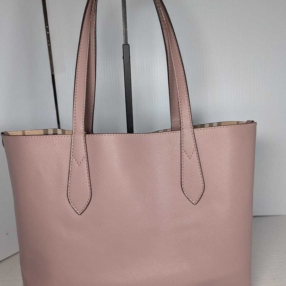 Burberry Haymarket check reversible small  tote - image 4