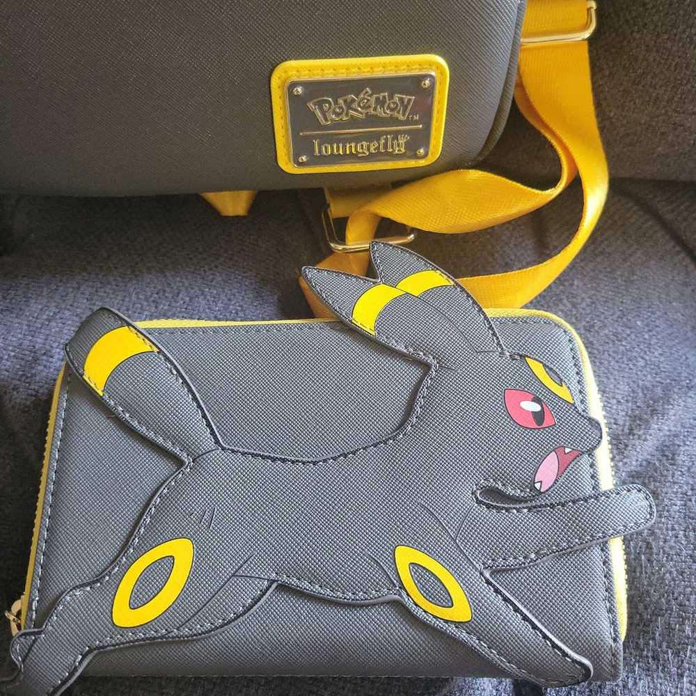 Loungefly Mini Backpack Pokémon Umbreon With Wall… - image 2