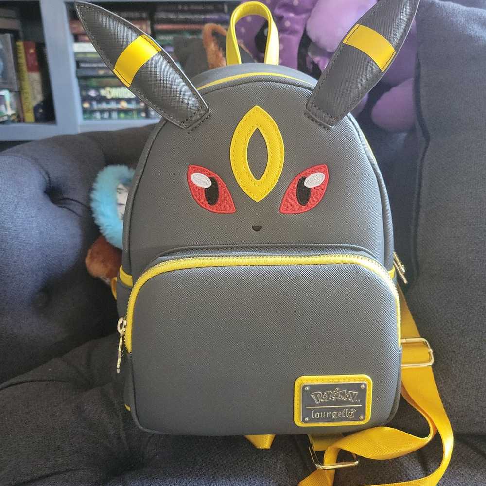 Loungefly Mini Backpack Pokémon Umbreon With Wall… - image 3