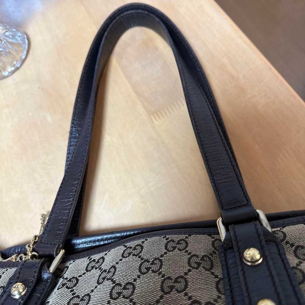 Gucci GG Canvas Medium Shoulder Bag - image 4