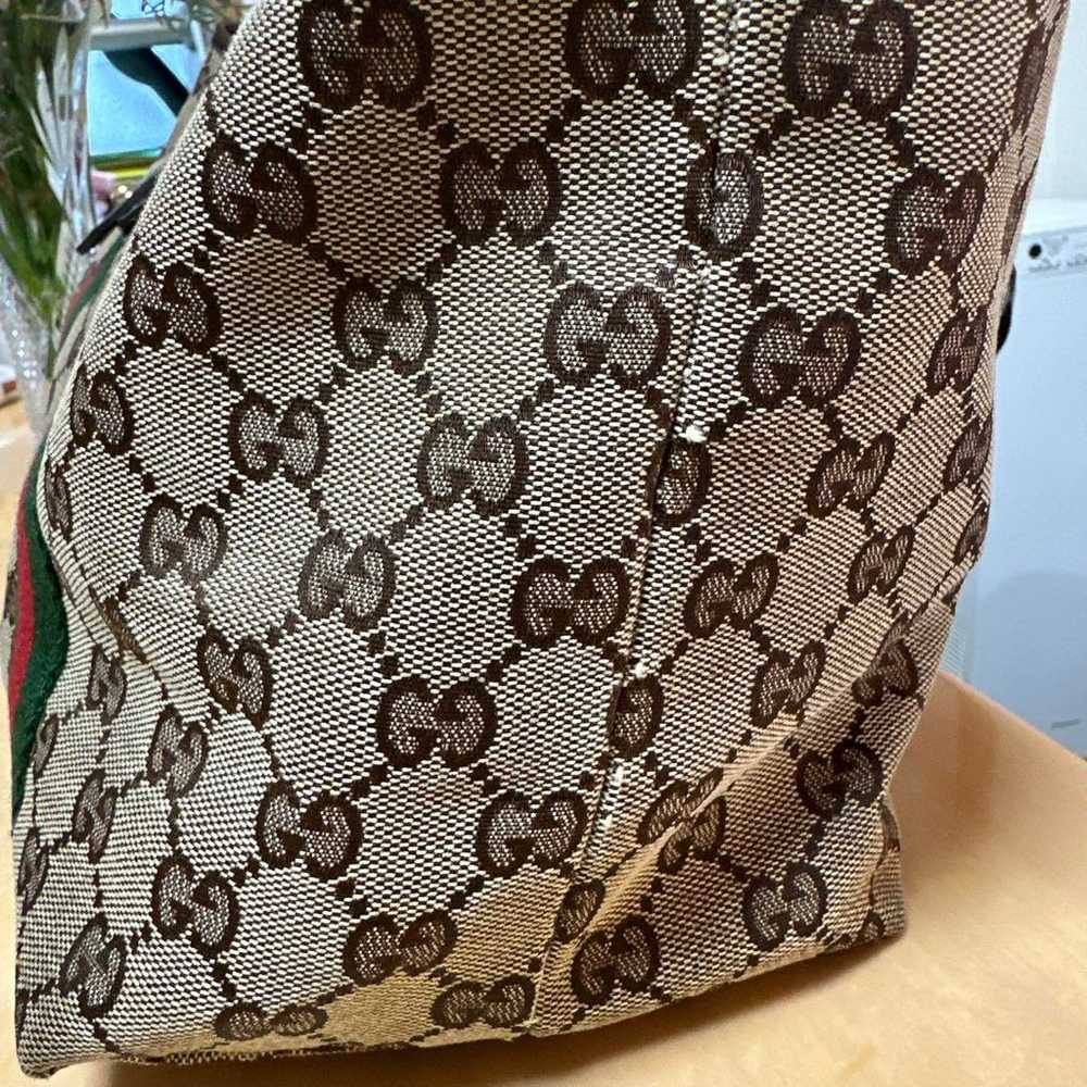 Gucci GG Canvas Medium Shoulder Bag - image 7