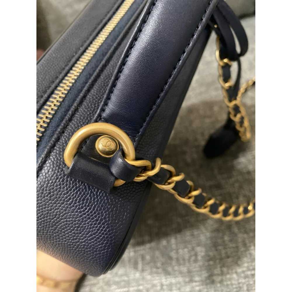 Chanel Vanity leather handbag - image 9