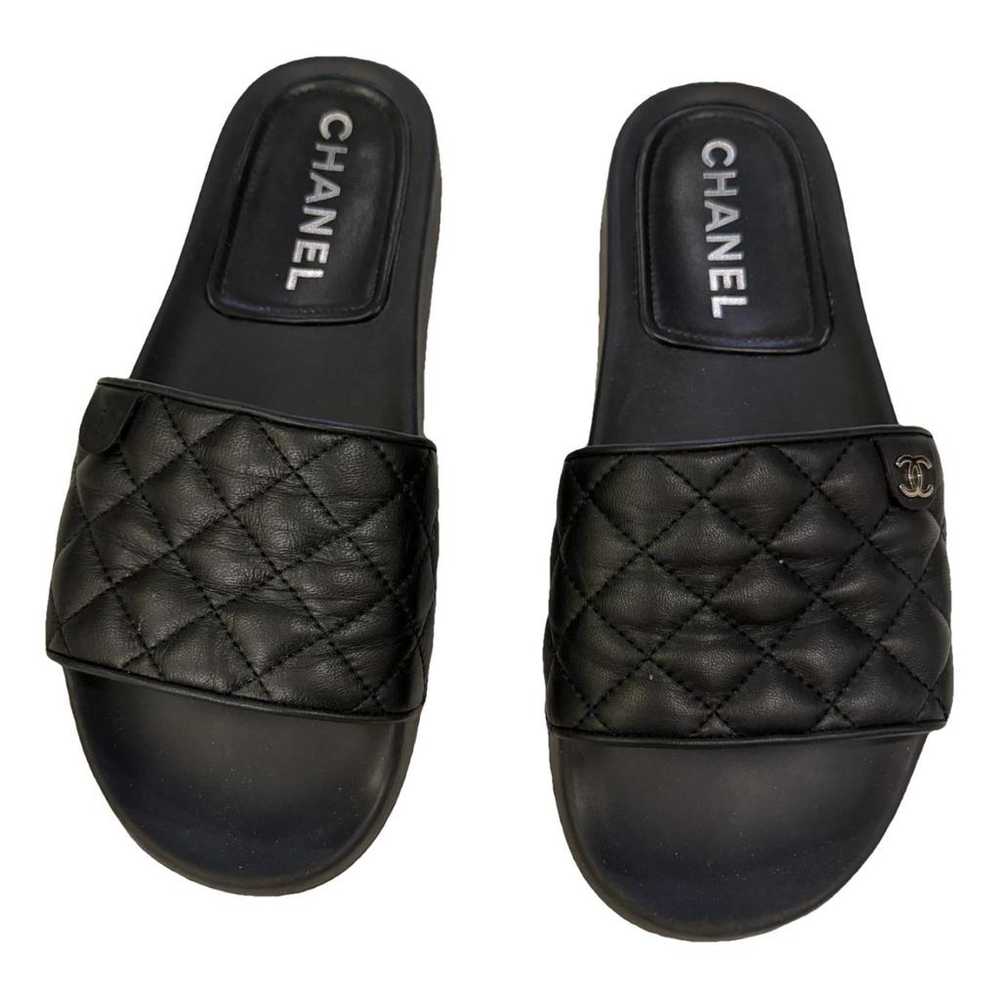 Chanel Leather mules & clogs - image 1