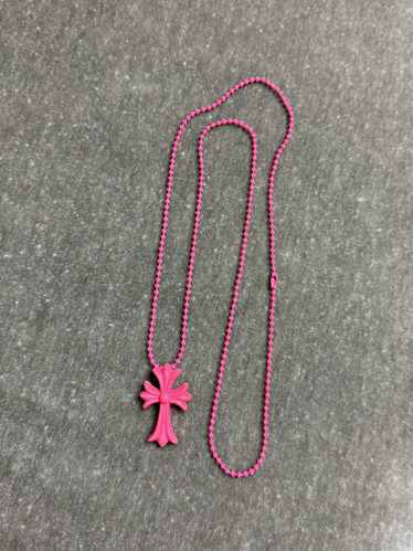 Chrome Hearts Chrome Hearts silicone cross necklac