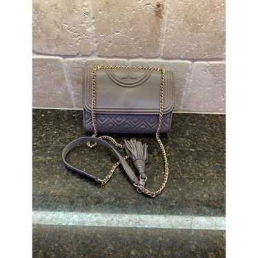 Tory Burch Maple Fleming Convertible Crossbody GUC - image 1