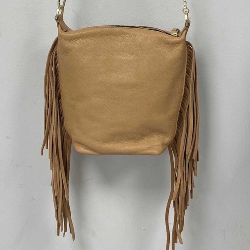 AllSaints Evaline Fringe Leather Crossbody - Pali… - image 2