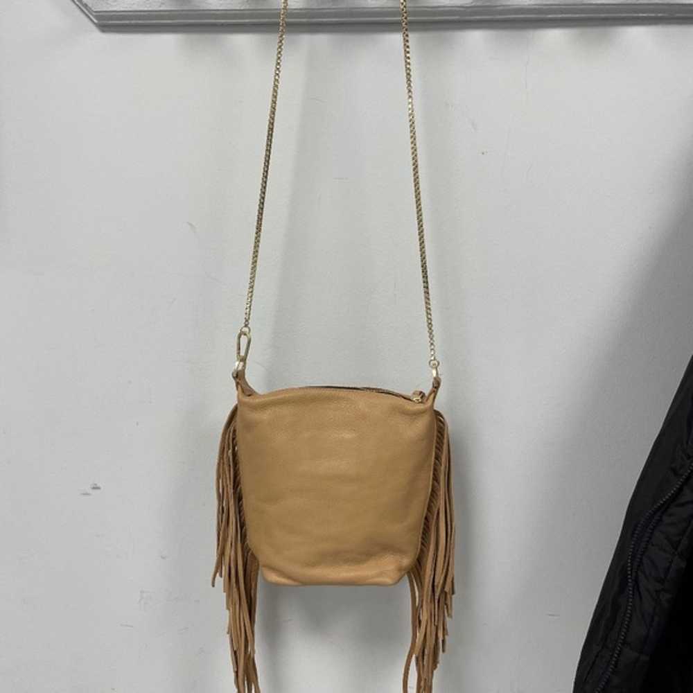 AllSaints Evaline Fringe Leather Crossbody - Pali… - image 3