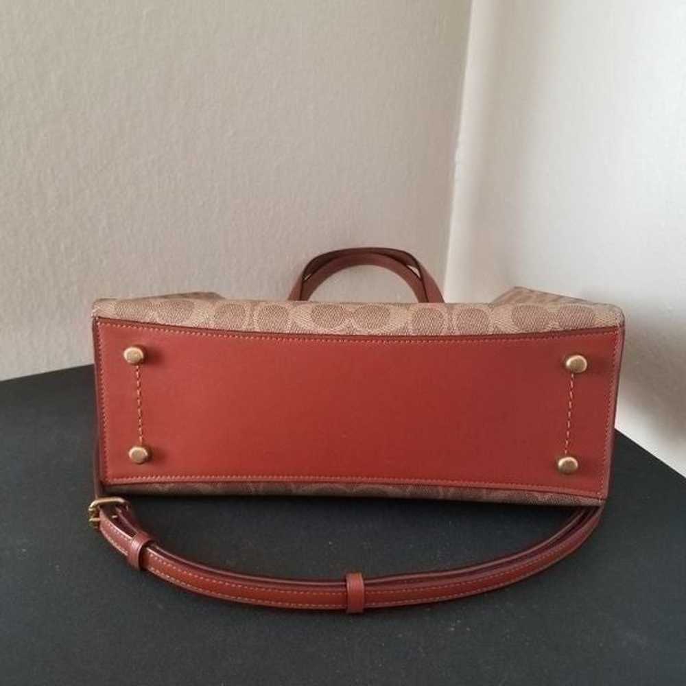 NWOT Coach Leather Tote - image 5