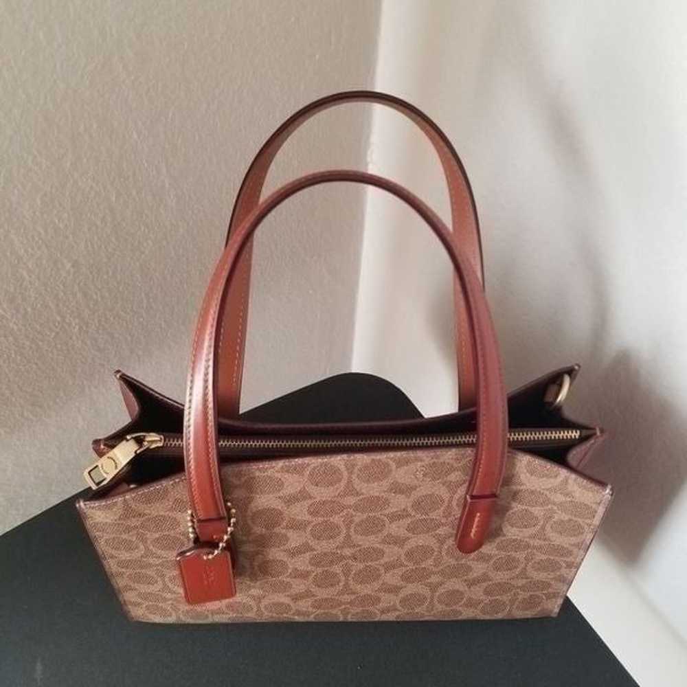 NWOT Coach Leather Tote - image 7