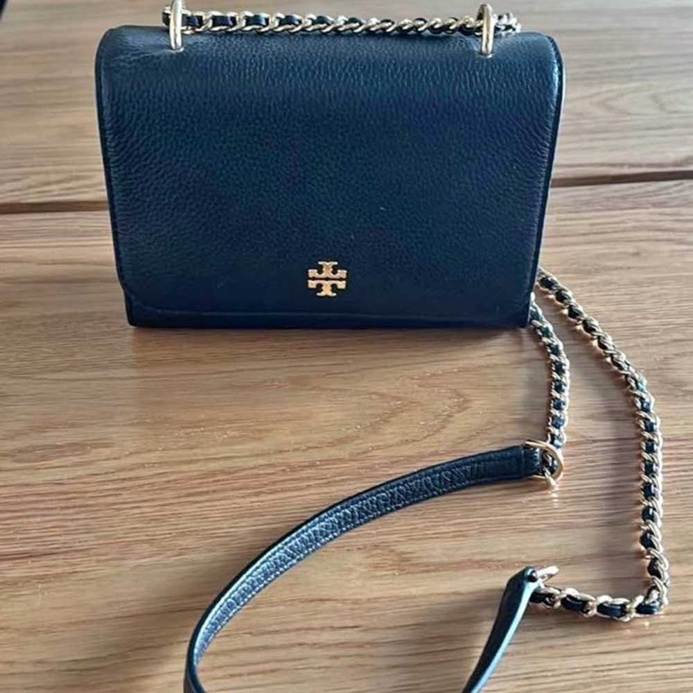 Tory Burch crossbody black leather - image 1