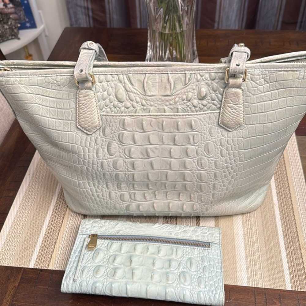 Brahmin Asher Sea Glass Melbourne bag and Wallet. - image 2