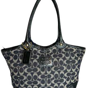 Coach Bleecker Signature Denim Tote