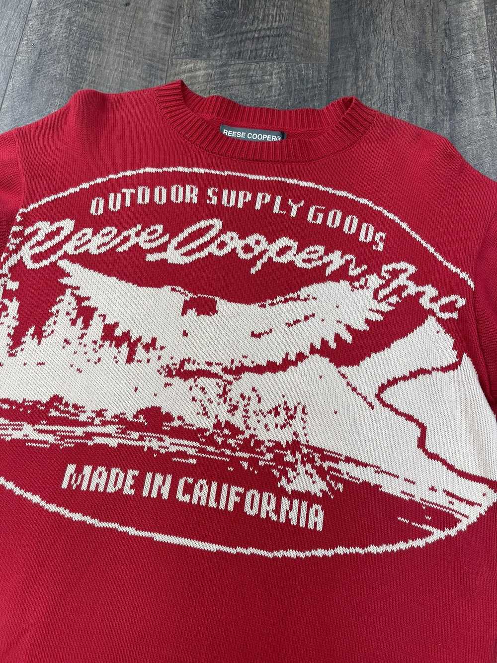 Reese Cooper Red Sweater (L) - image 4