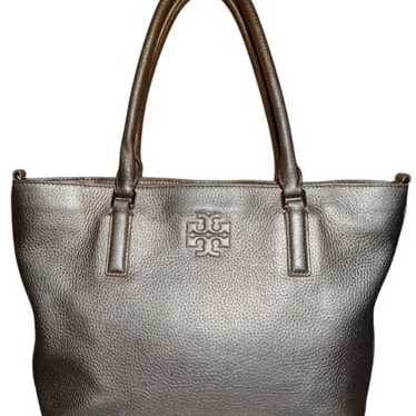 Tory Burch McGraw Gold Leather Medium Tote