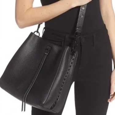 Rebecca Minkoff Large Darren Bag in Black on Black